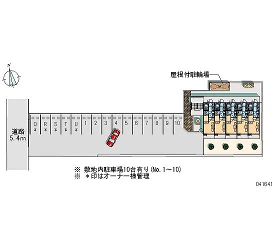 ★手数料０円★知立市桜木町　月極駐車場（LP）